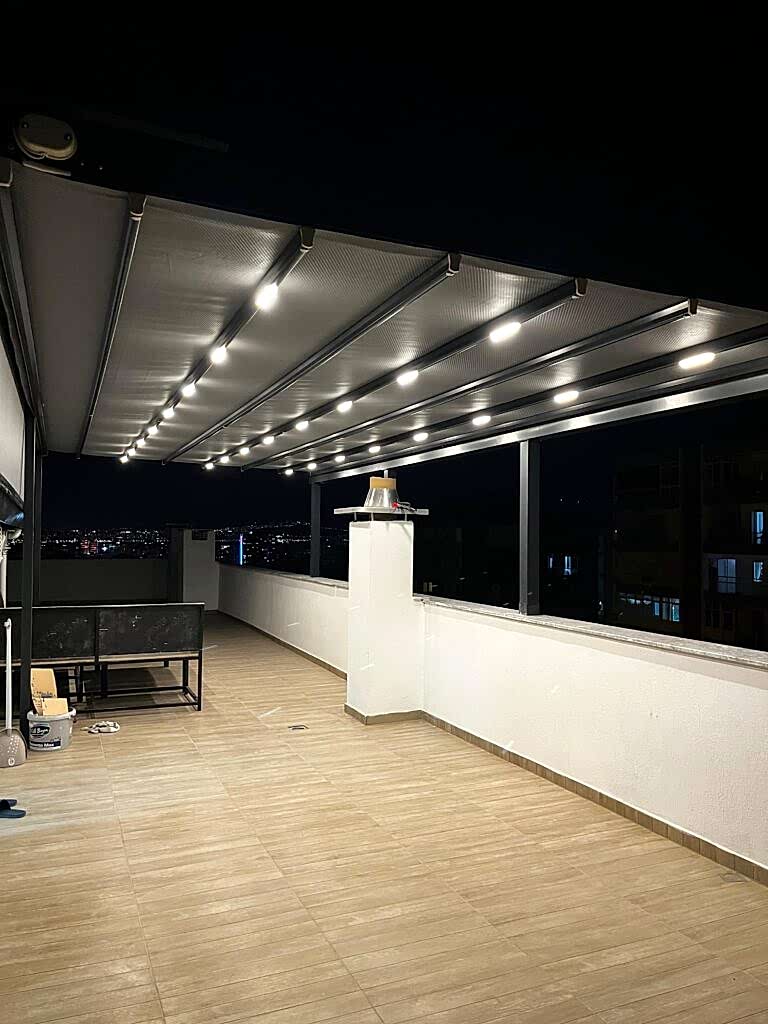 Elektrikli Tente Elektrikli Pergola
